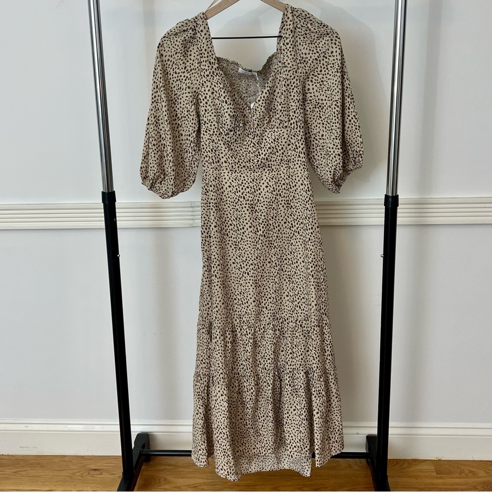 NWT Lush Animal Print Dress Size S
